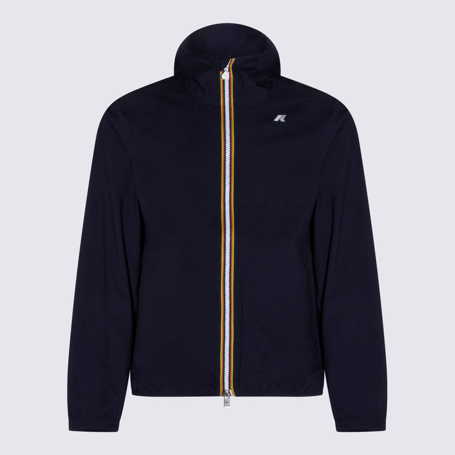 K-Way 24% PU jacket in navy