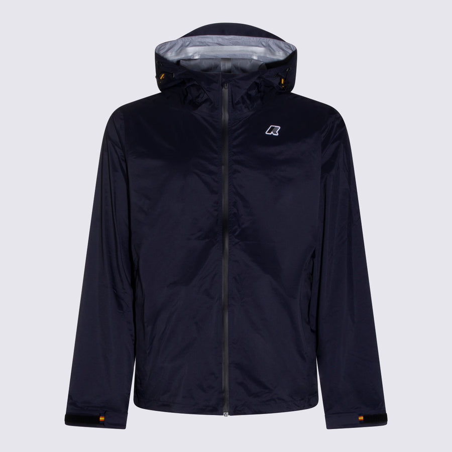 K-Way 48% Recycled Polyester jacket in navy