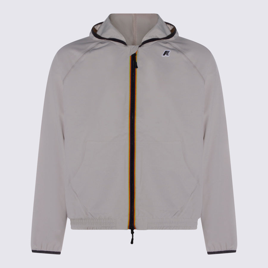 K-Way 24% PU jacket in beige
