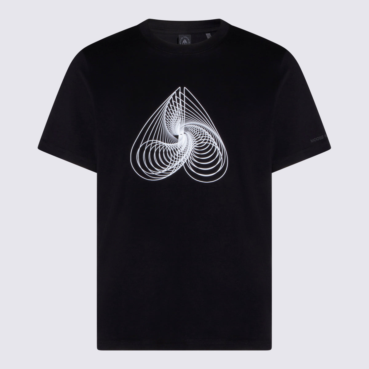Moose Knuckles T-shirts and Polos Black