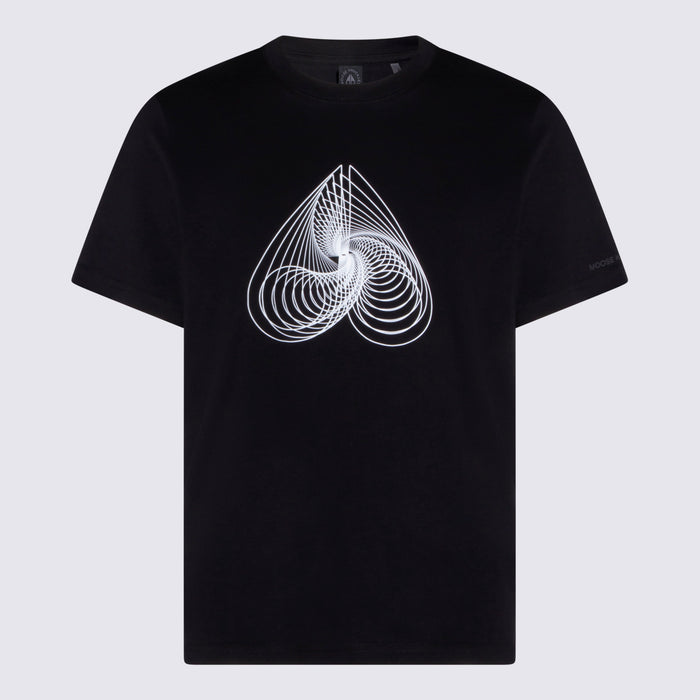 Moose Knuckles T-shirts and Polos Black