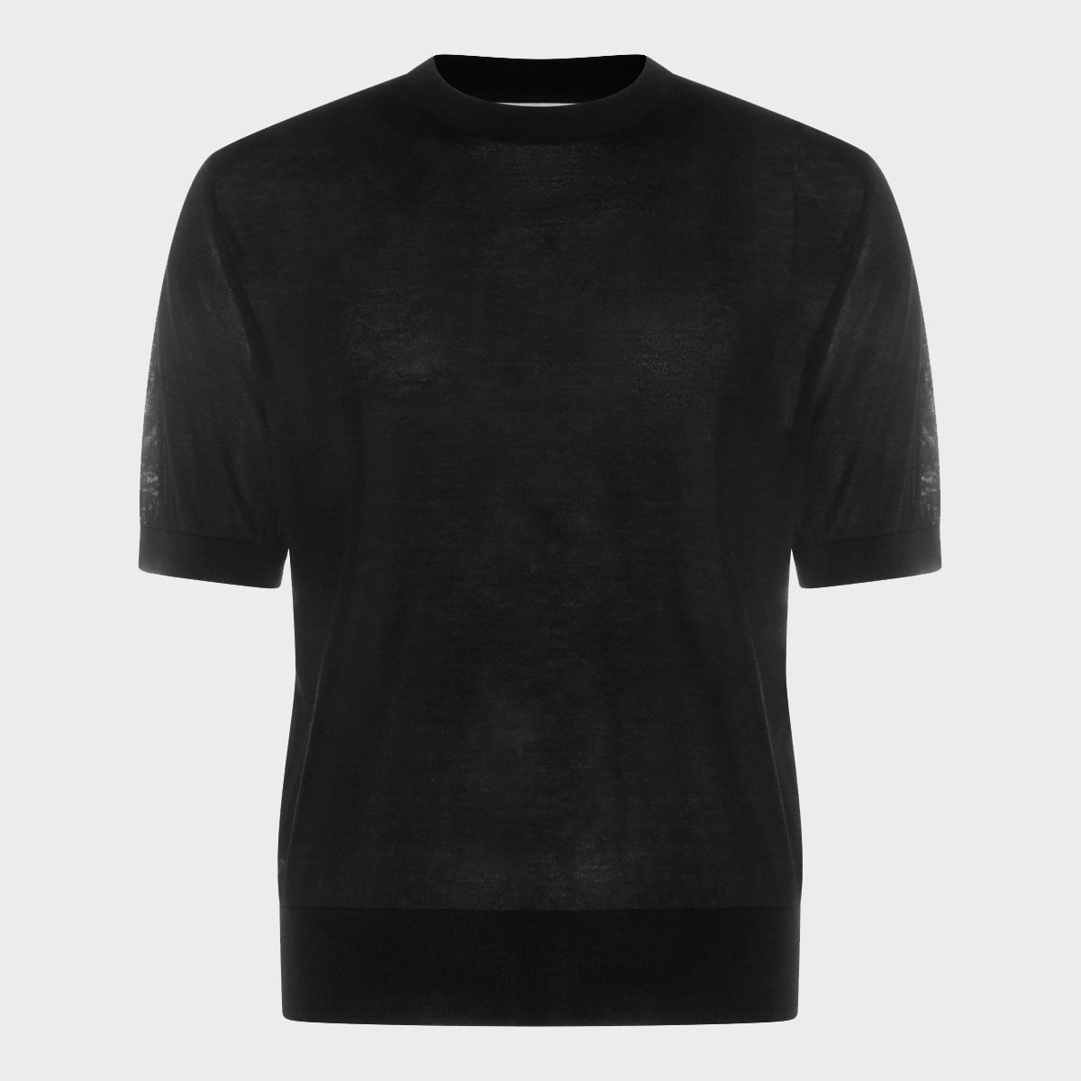 SEVEN GAUGE T-shirts and Polos Black _lyocell