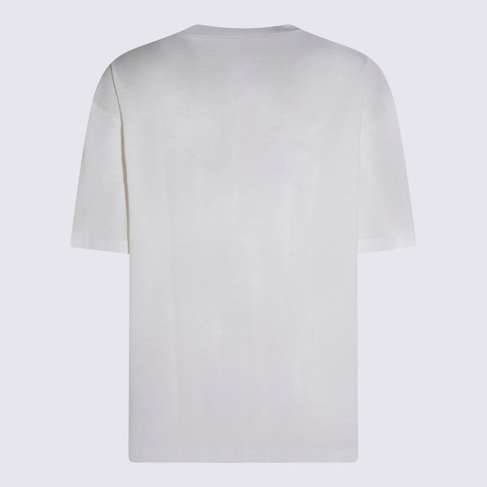 Maison Margiela T-shirts and Polos White _100 % Co