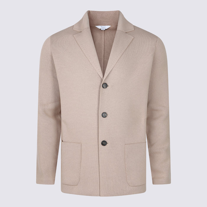 Malo Jackets Brown _100 % Co