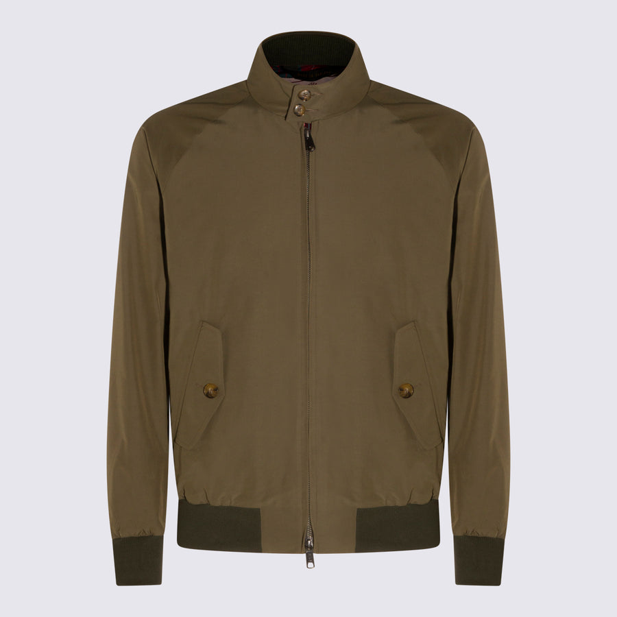 Baracuta 58% Polyester jacket in green