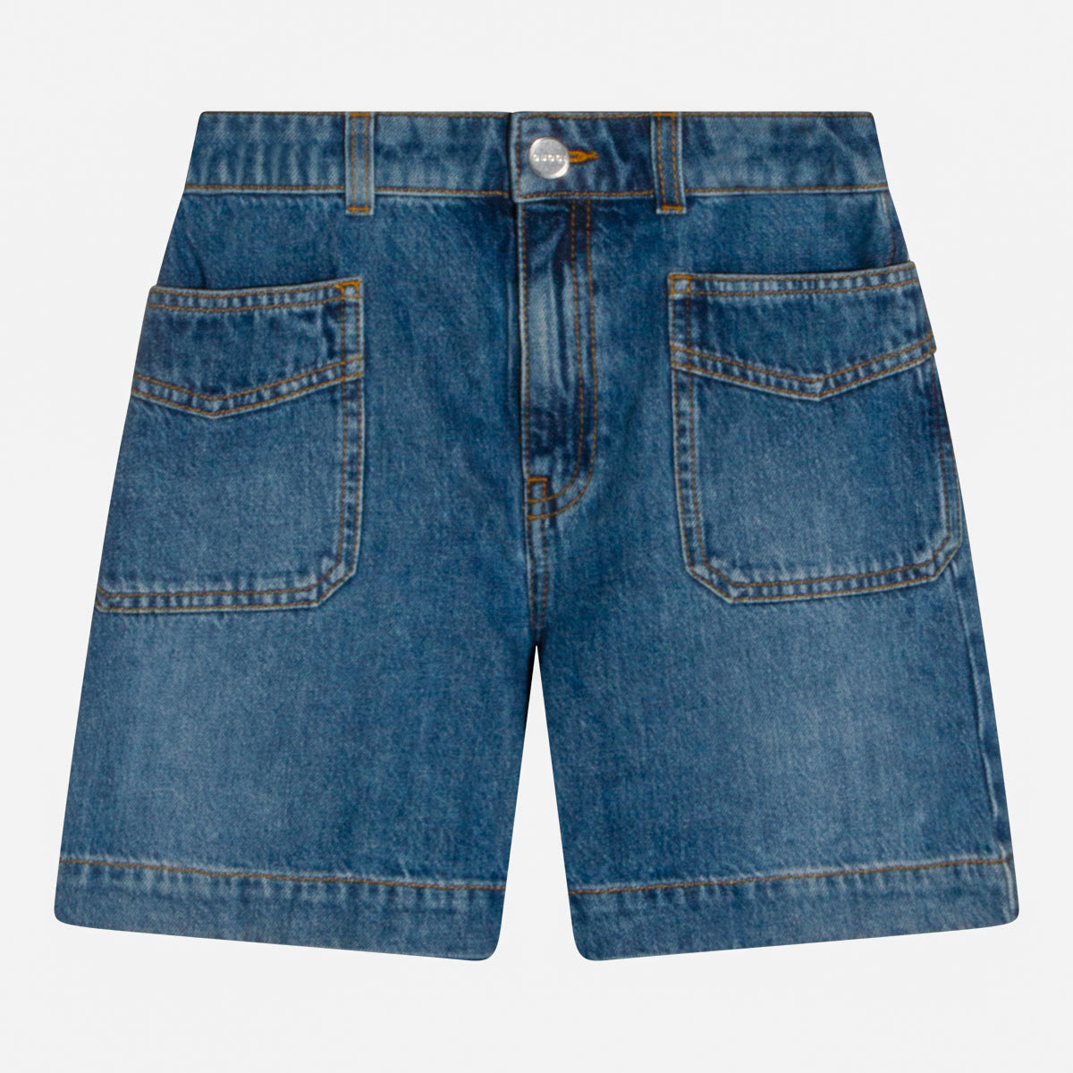 Gucci Shorts Blue _100 % Co