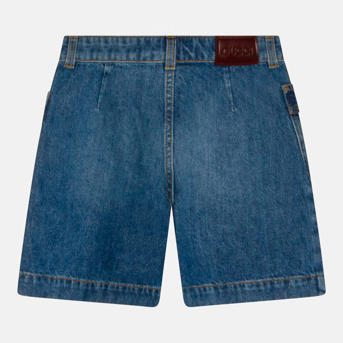 Gucci Shorts Blue _100 % Co