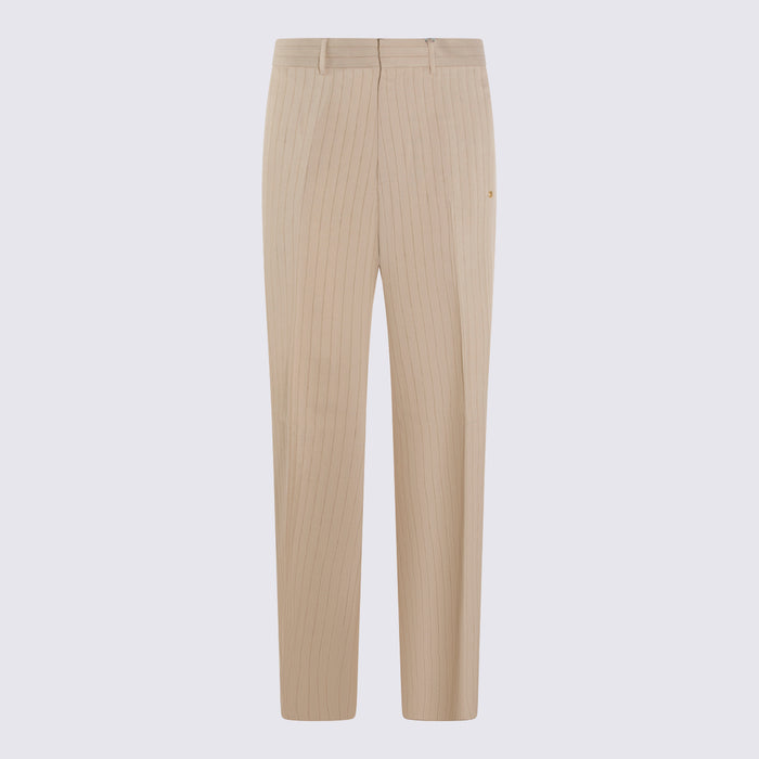 Amiri Trousers Alabaster Vi Li