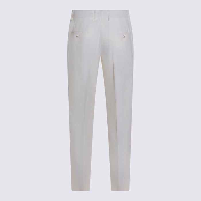 Dolce & Gabbana Trousers White %03 Ea %97 Wv