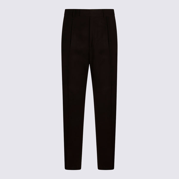Zegna 100% Linen trousers in brown