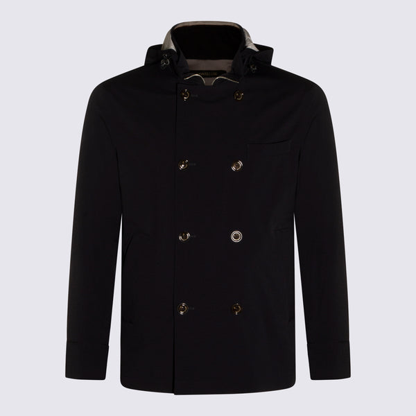 Montecore 77% PA coat in navy
