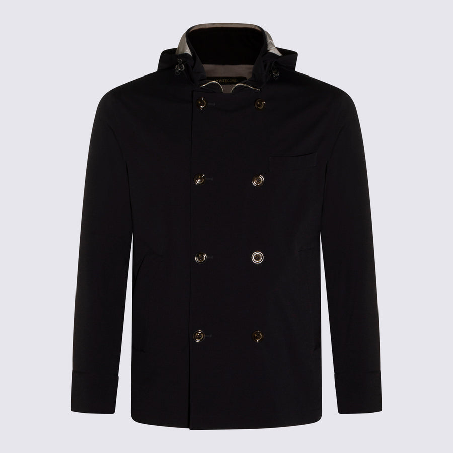 Montecore 77% PA coat in navy