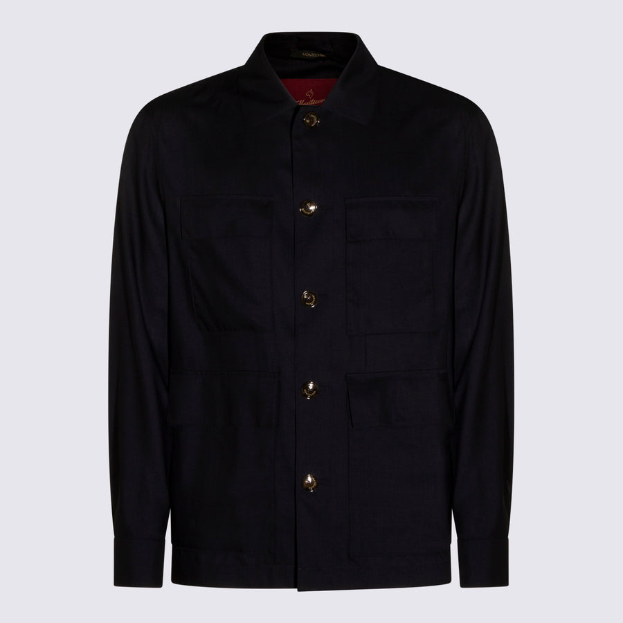 Montecore 100% wool jacket in navy