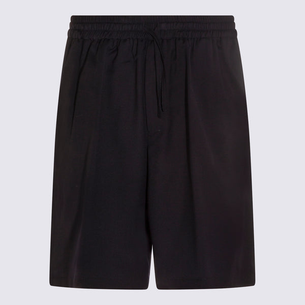 Seven Gauge 100% Wool bermudas in navy