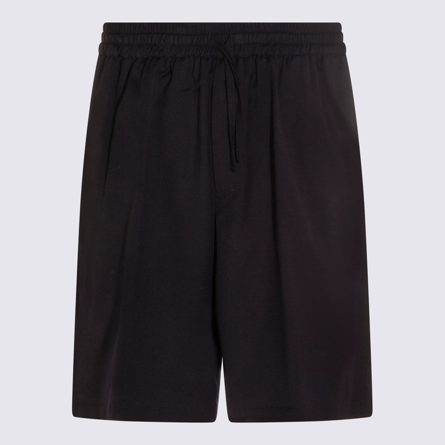 Seven Gauge 100% Wool bermudas in navy