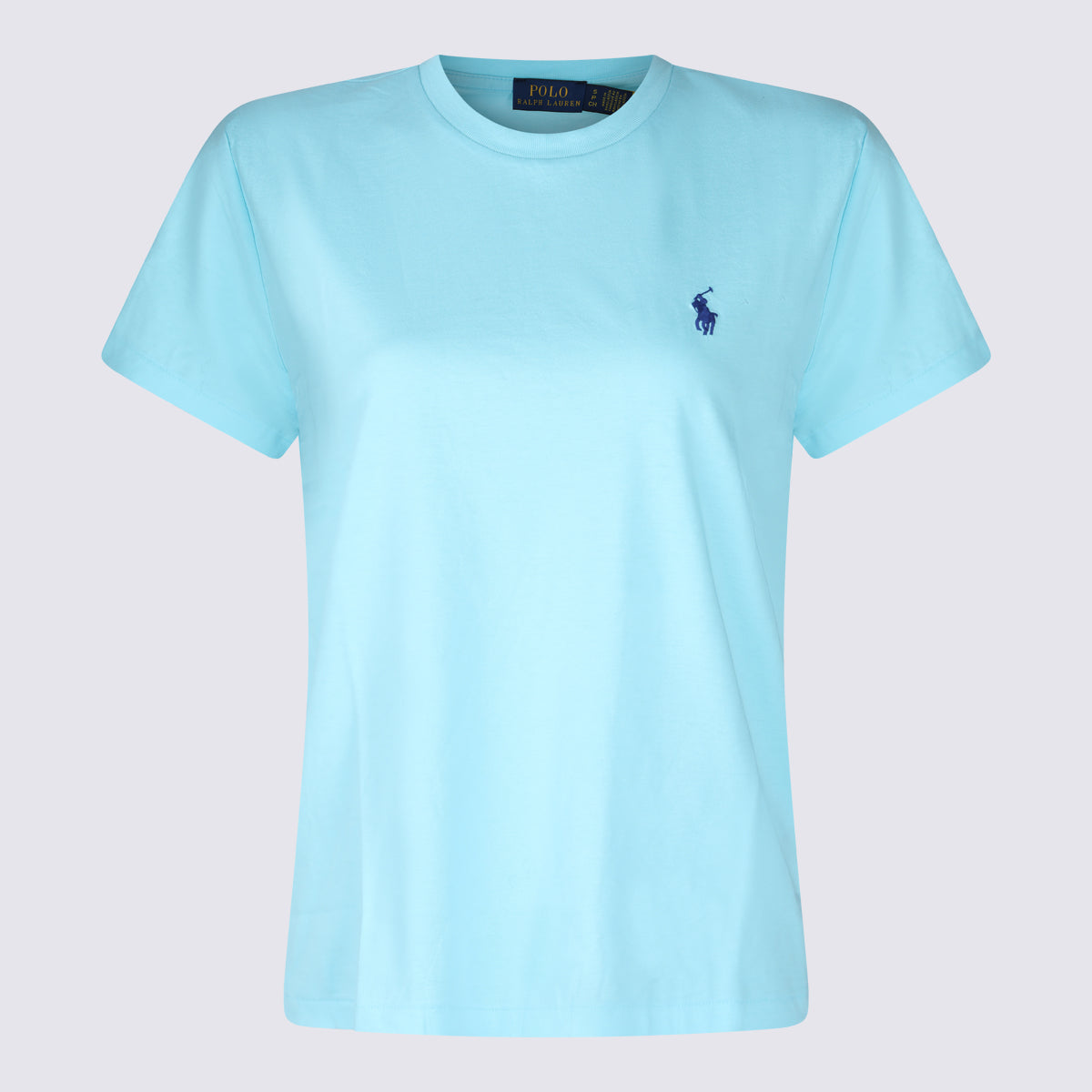 Polo Ralph Lauren T-shirts and Polos Turquoise _100 % Co