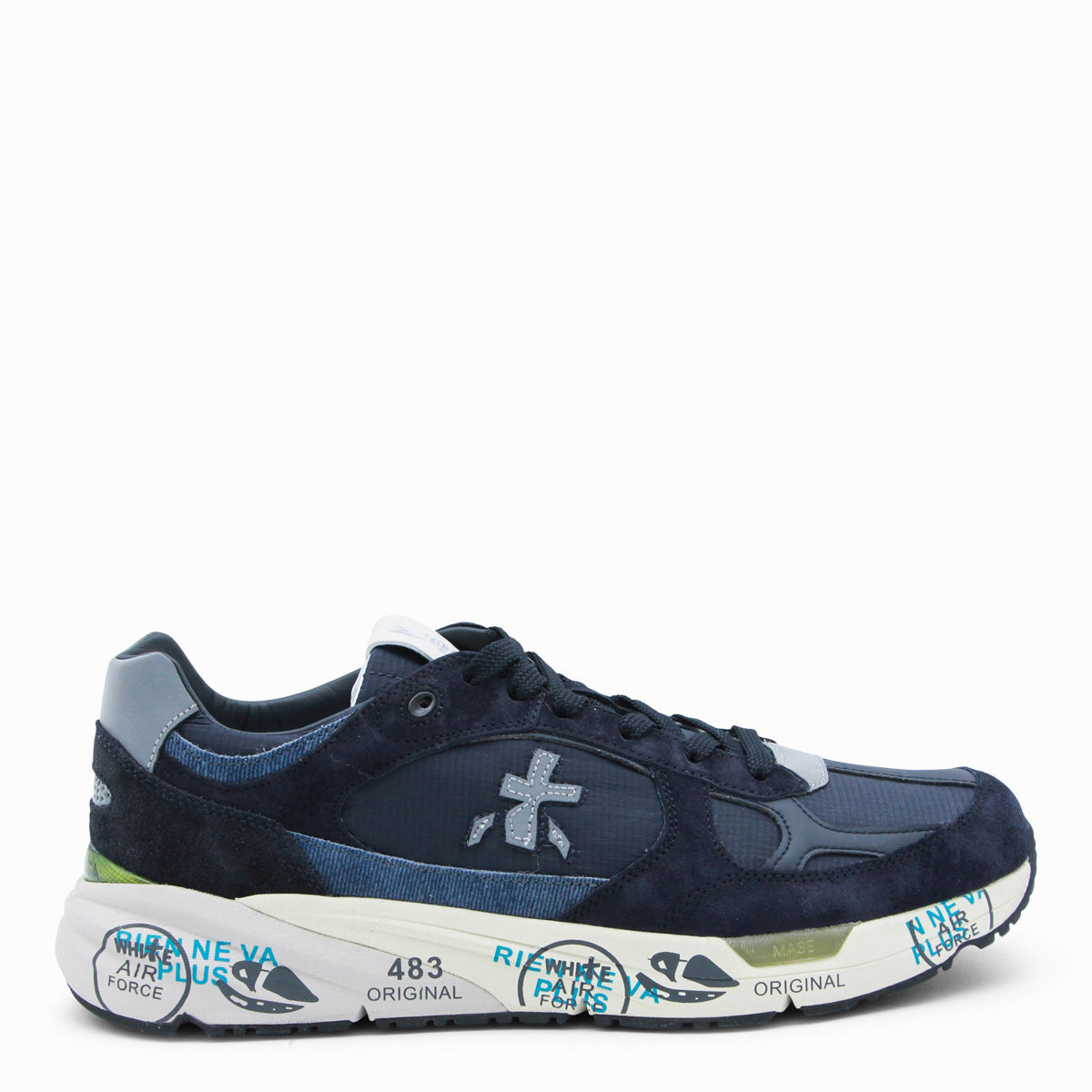 Premiata Sneakers Blue _cover Tex/le/el Sole El