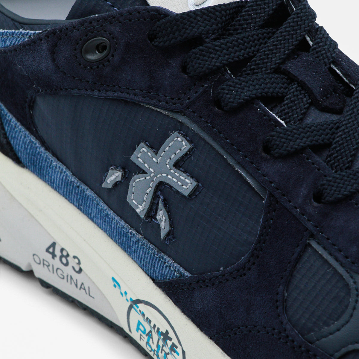 Premiata Sneakers Blue _cover Tex/le/el Sole El
