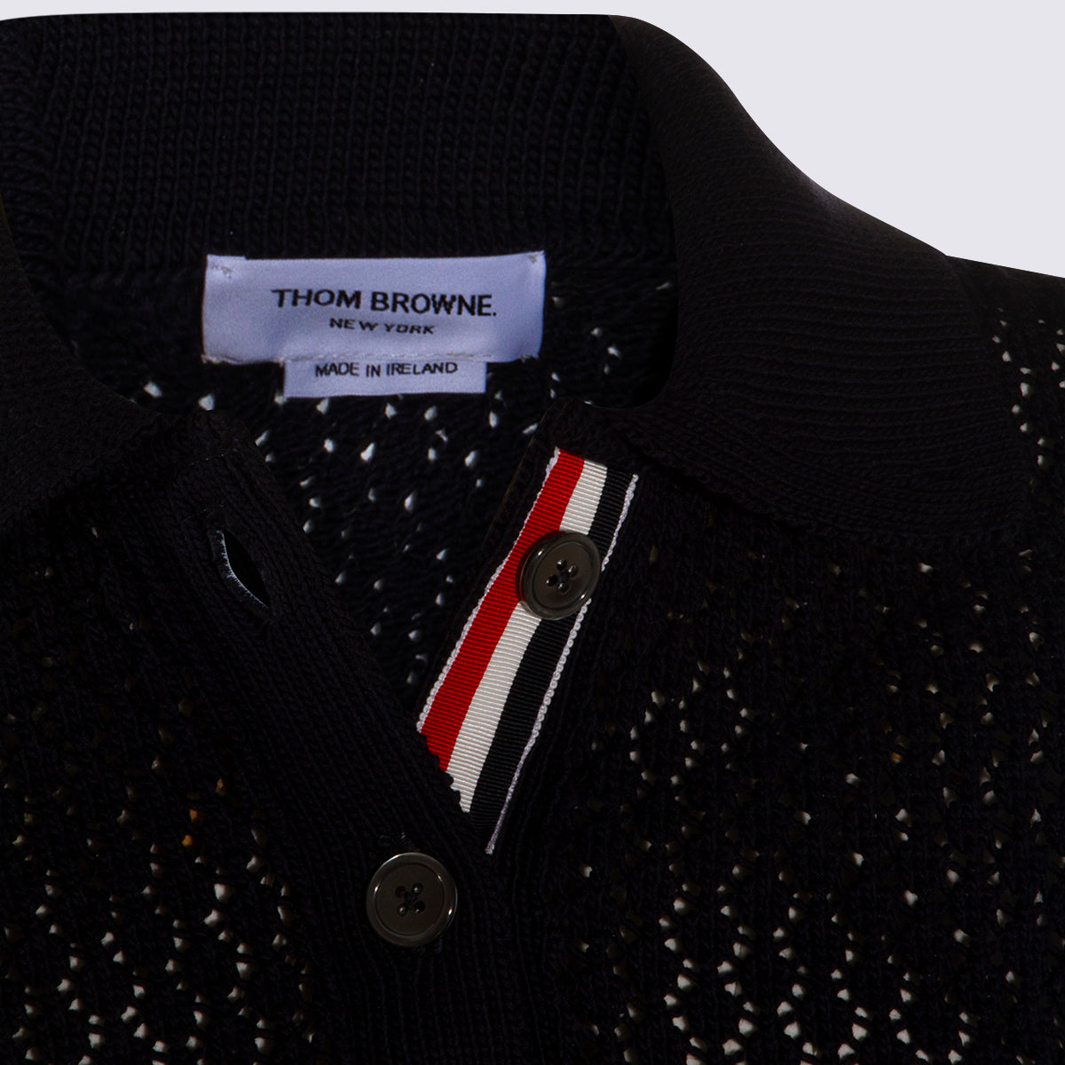 Thom Browne T-shirts and Polos Blue _100 % Co