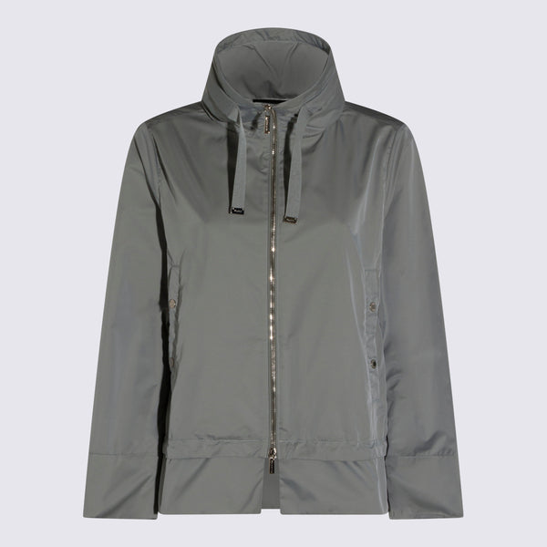 Moorer 50% Nylon jacket in gray