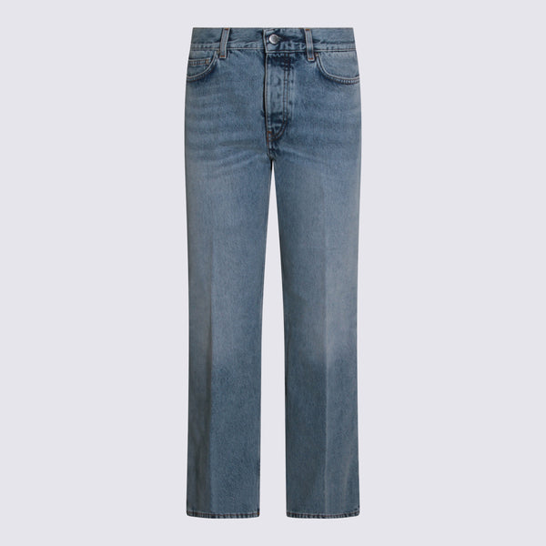 Toteme 100% cotton jeans in blue
