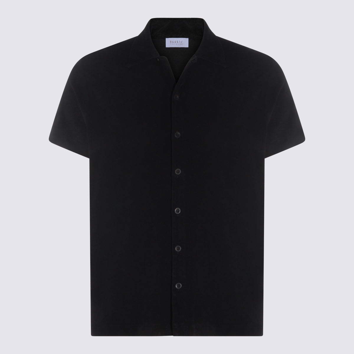 04651-A TRIP IN A BAG Shirts Black _100 % Co