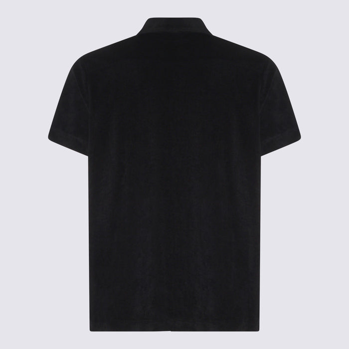 04651-A TRIP IN A BAG Shirts Black _100 % Co