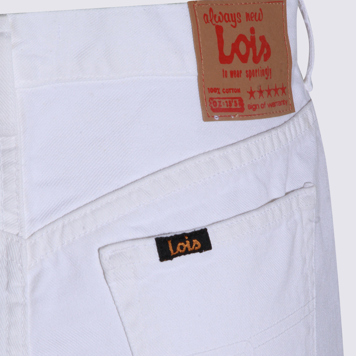 LOIS JEANS White _co