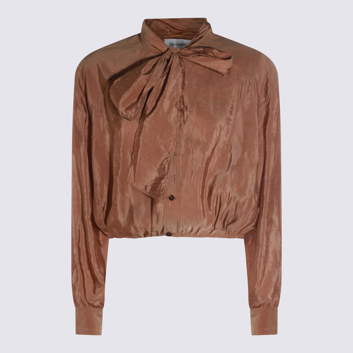 Saint Laurent Top Brown _pl Pa