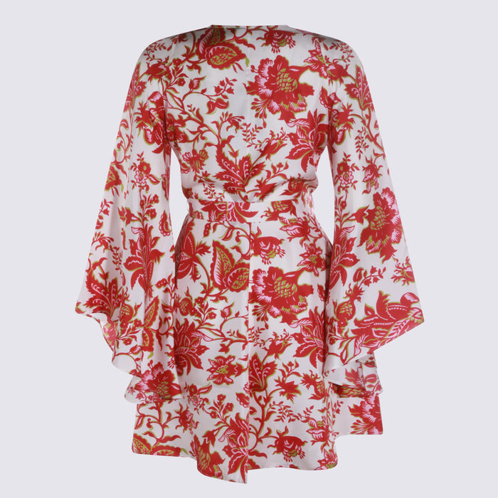 Etro Dresses Fucsia/white _100 % Co