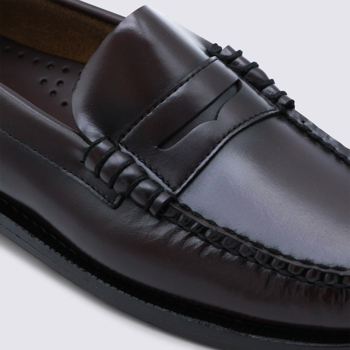 Sebago Flat shoes Brown Burgundy Cover Le Sole