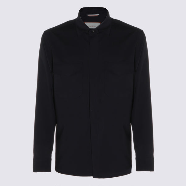 Canali 97% Wool jacket in black