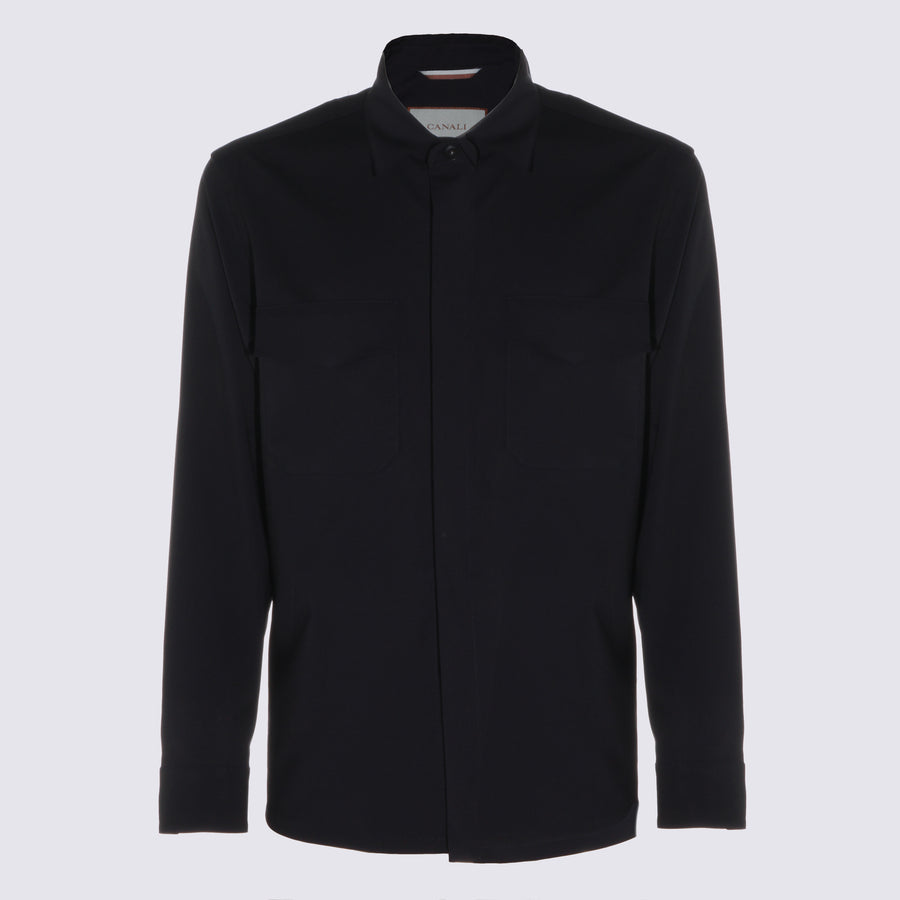 Canali 97% Wool jacket in black
