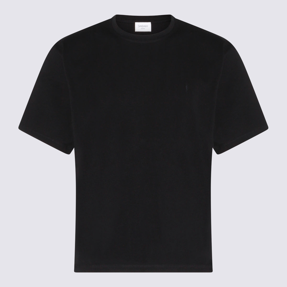 Saint Laurent T-shirts and Polos Black _co