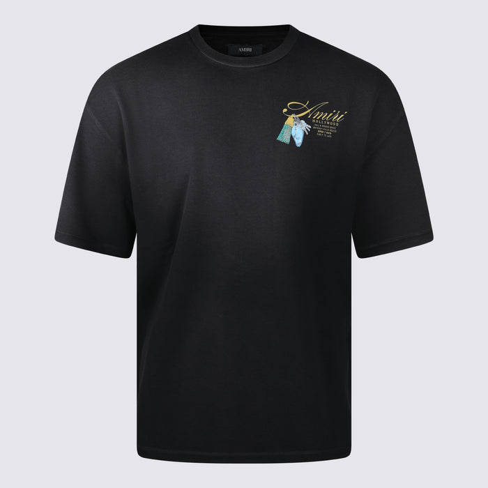 Amiri T-shirts and Polos Black _100 % Co