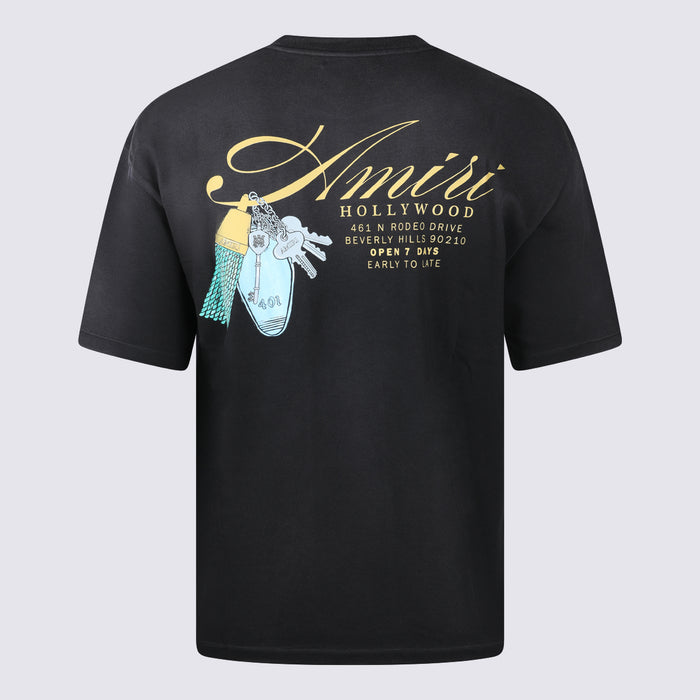 Amiri T-shirts and Polos Black _100 % Co