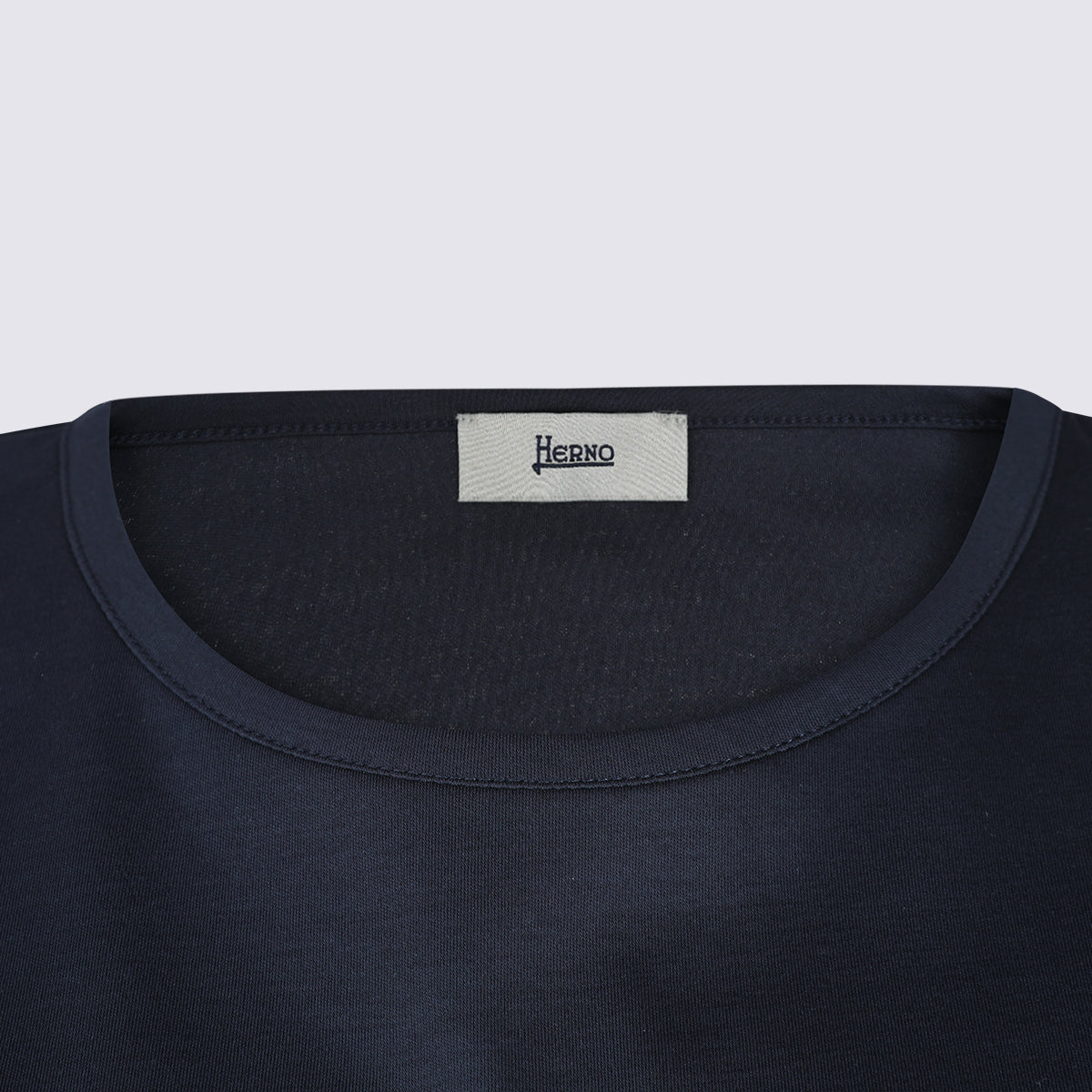 Herno T-shirts and Polos Blue _100 % Co