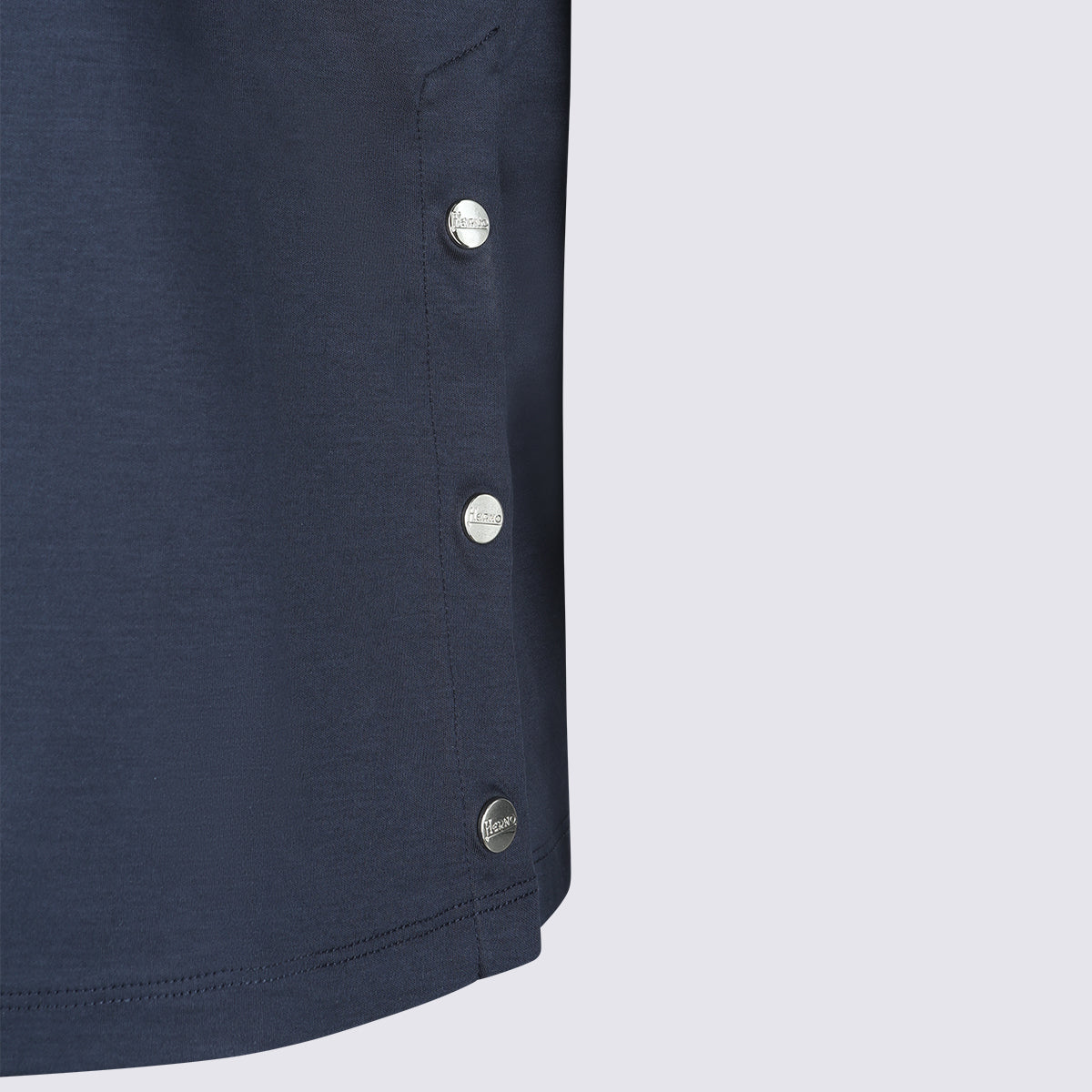 Herno T-shirts and Polos Blue _100 % Co