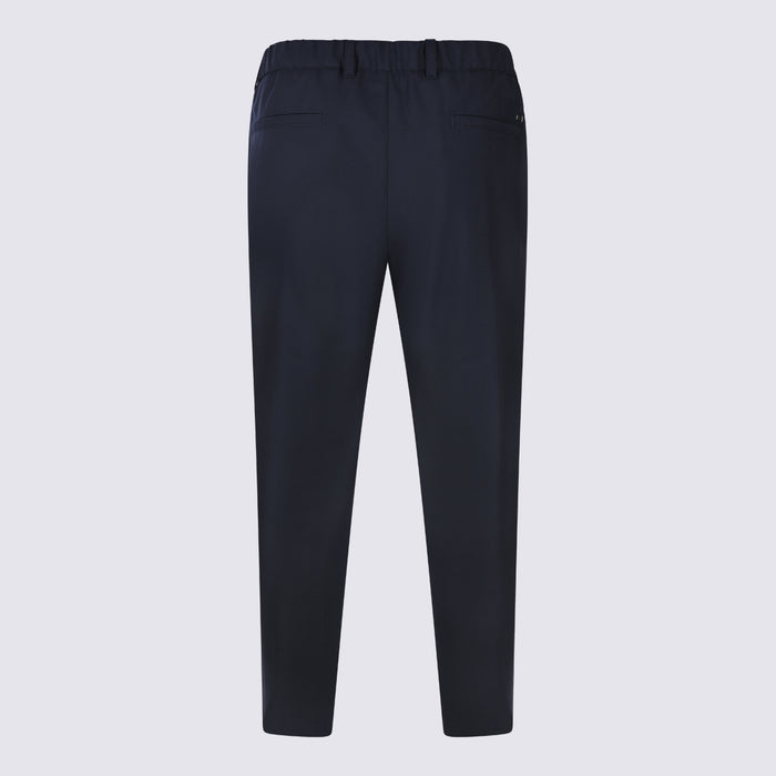 Herno Trousers Blue _pl Wo Ea