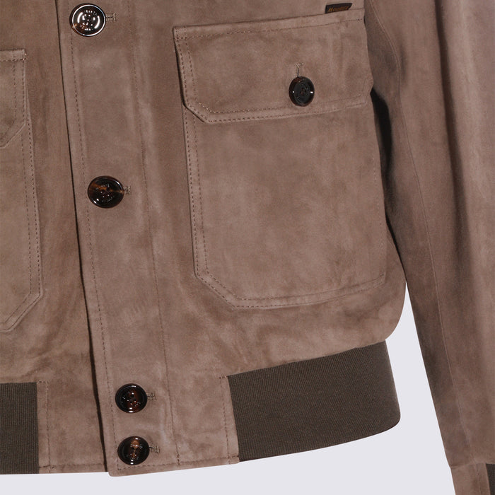 Moorer Jackets Visone _pa