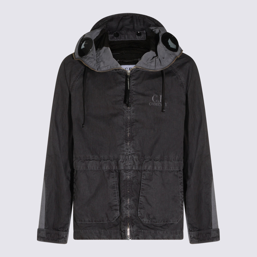 Cp Company 75% Cotton jacket in black