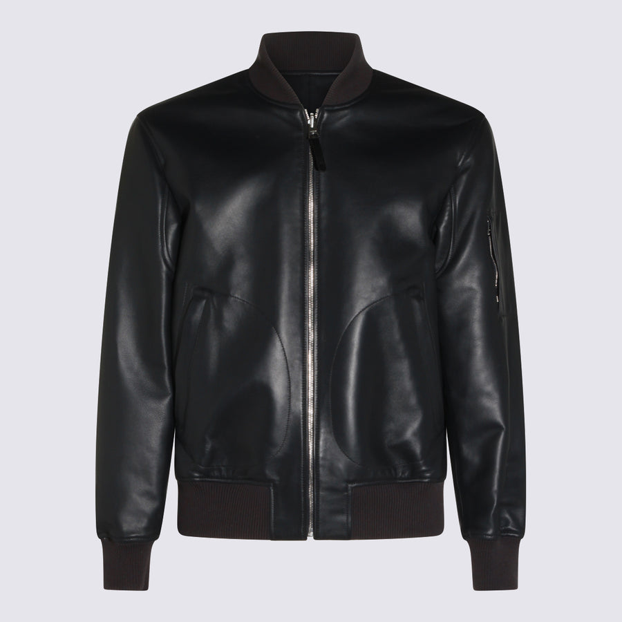 Mackage 100% Leather jacket in black