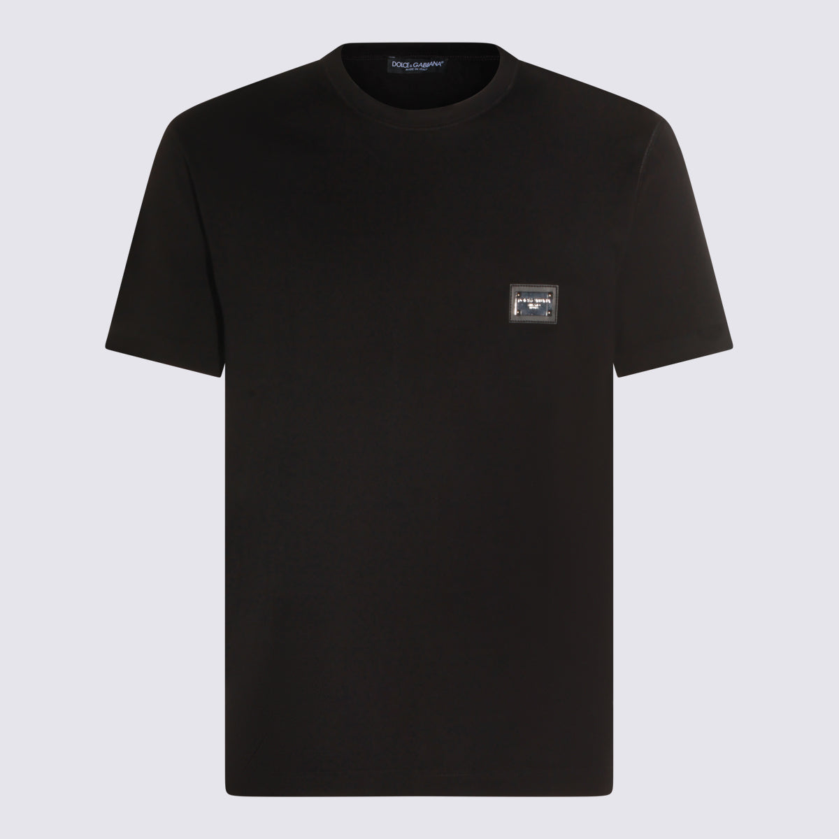 Dolce & Gabbana T-shirts and Polos Black _100 % Co