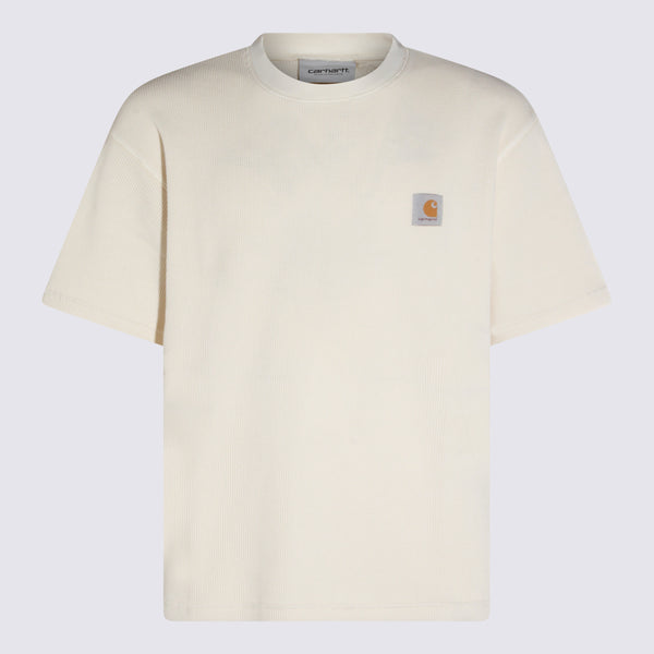 Carhartt Wip 100% Cotton t-shirt in beige