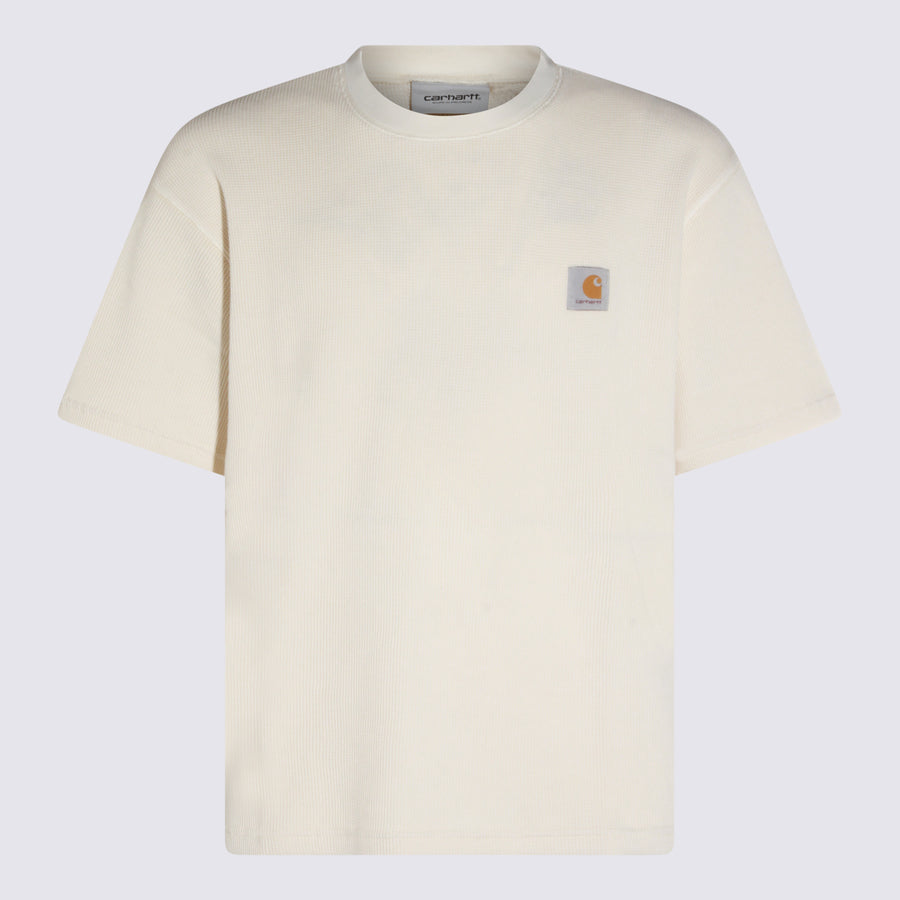 Carhartt Wip 100% Cotton t-shirt in beige