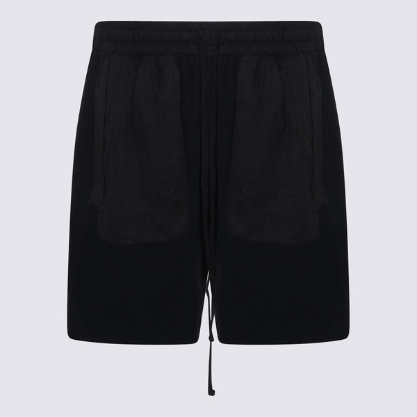 Thom Krom 100% Cotton shorts in black