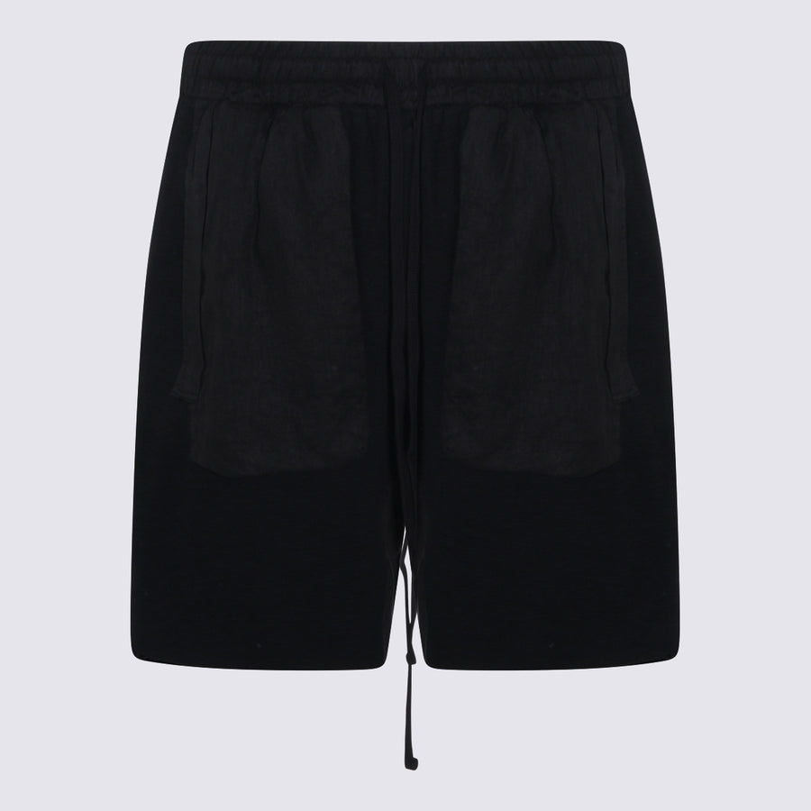 Thom Krom 100% Cotton shorts in black