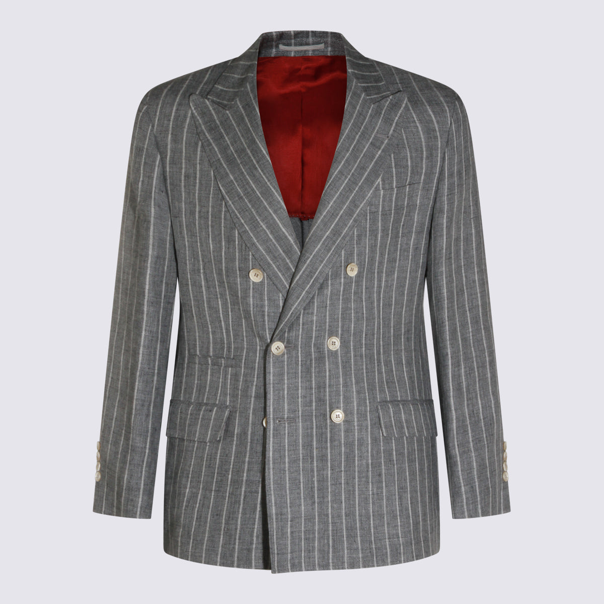 Brunello Cucinelli Jackets Grey _li