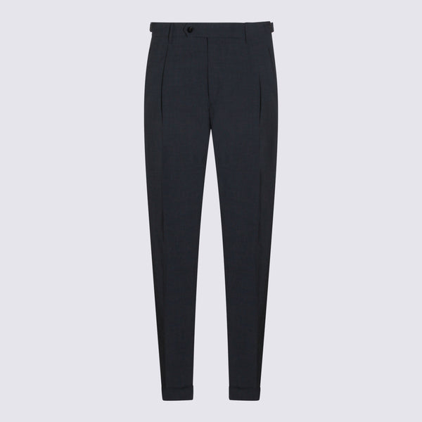 Berwich 97% Cotton trousers in gray