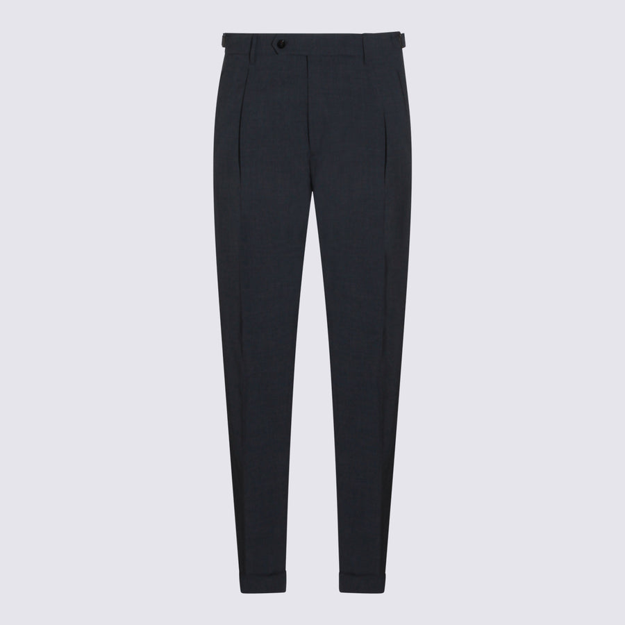 Berwich 97% Cotton trousers in gray
